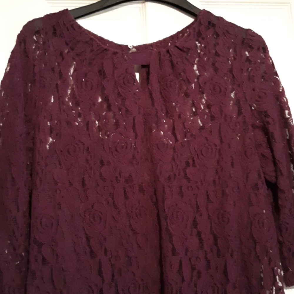 3/4 sleeve lace dress